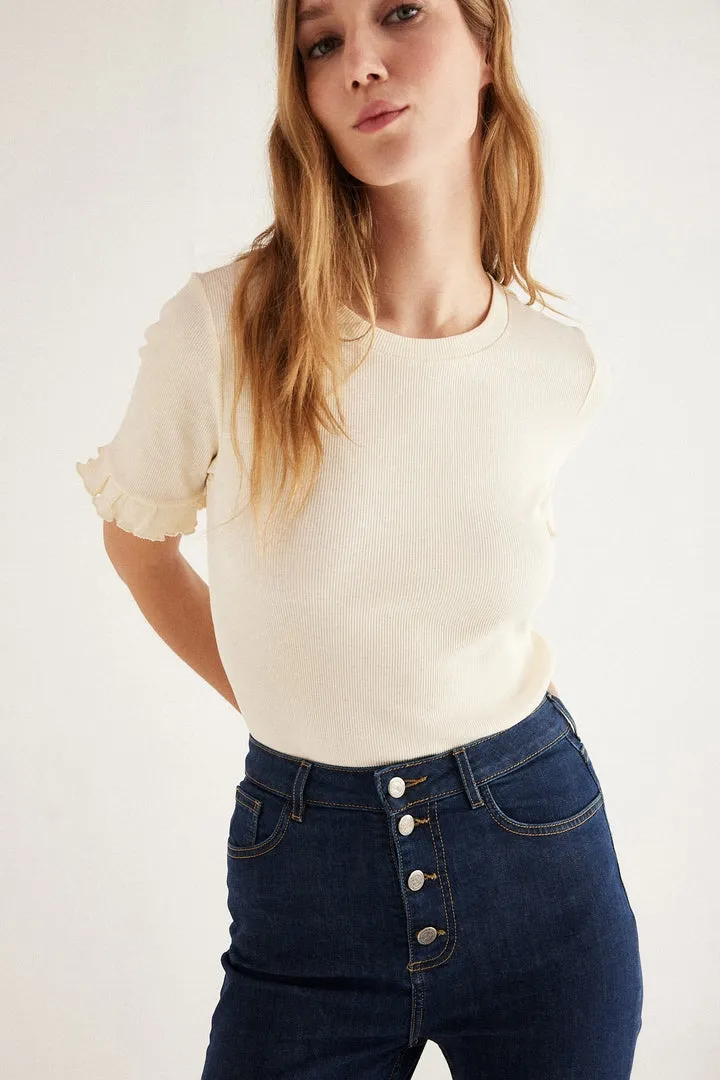 ECRU MARTINE TOP sold by Balzac Paris product image thumbnail 2