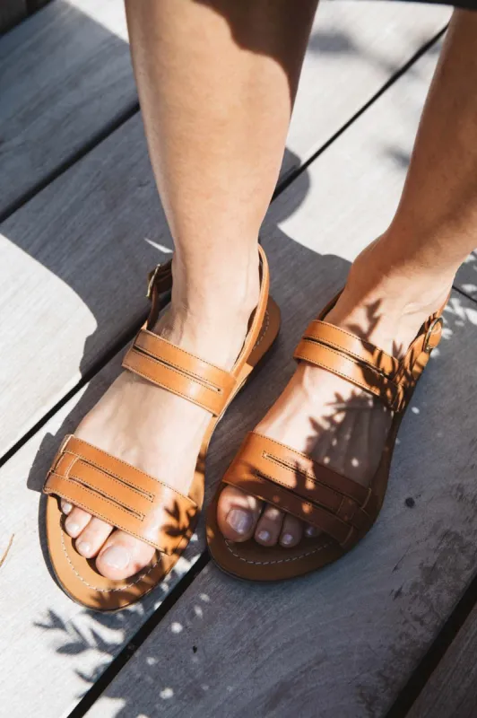 Camel Isalina sandals sold by Balzac Paris