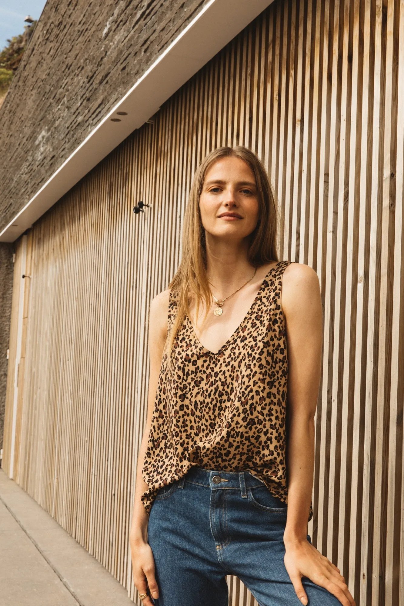 Leopard Max Top sold by Balzac Paris