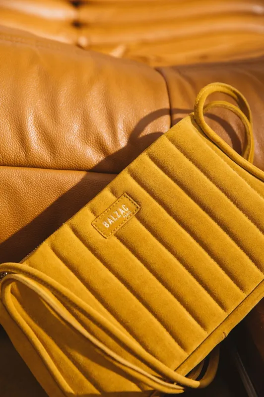 Yellow Bermuda bag sold by Balzac Paris