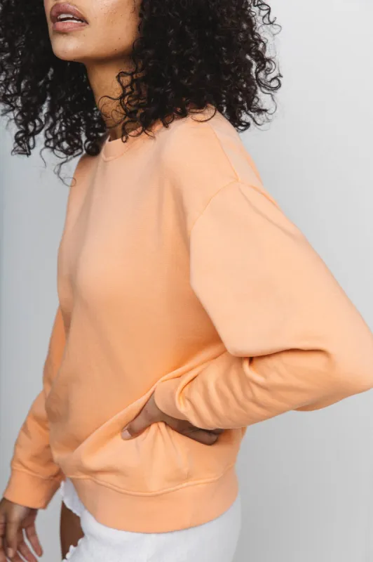 Apricot Harlow Sweatshirt sold by Balzac Paris