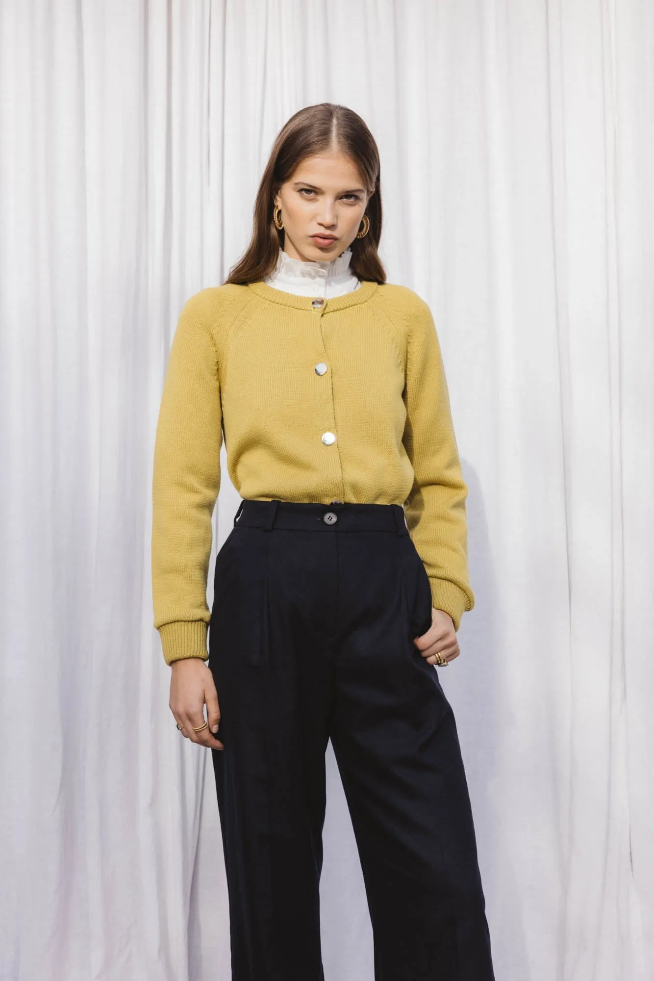 Bonte anise cardigan sold by Balzac Paris product image thumbnail 2