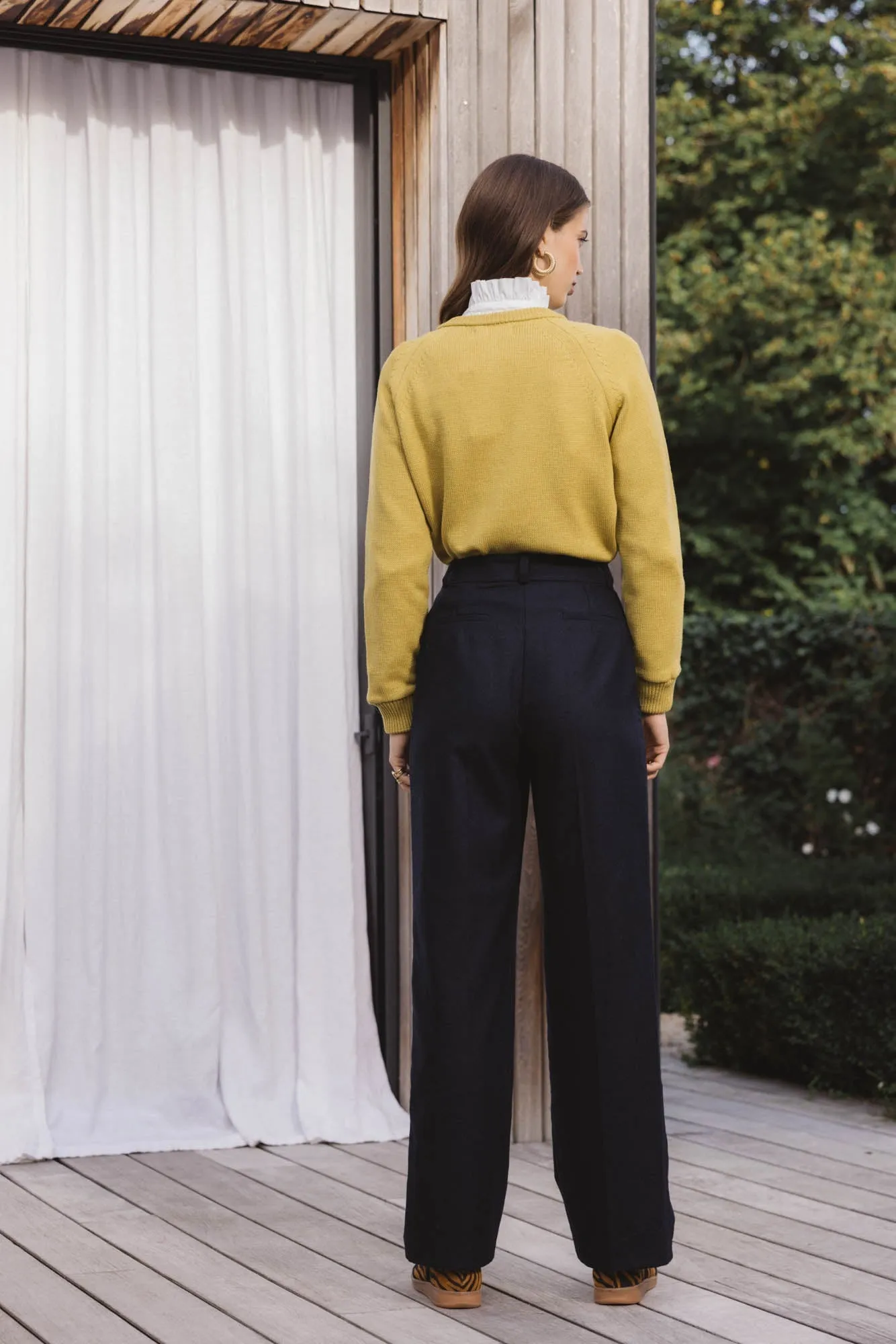 Bonte anise cardigan sold by Balzac Paris product image thumbnail 4