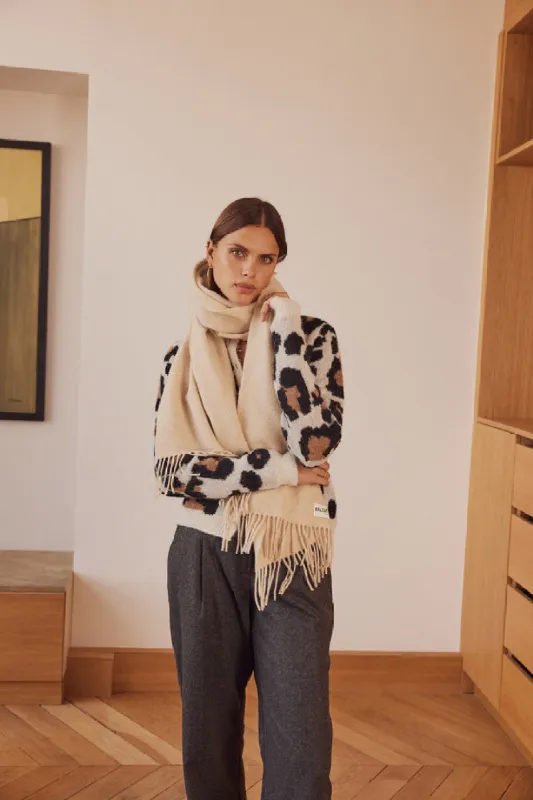 Beige Public Scarf sold by Balzac Paris