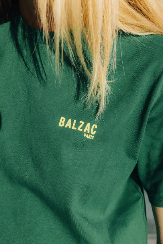 Bree Balzac Paris fir green T-shirt sold by Balzac Paris
