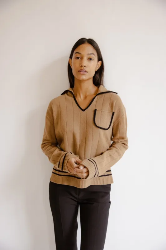 Adriana polo jumper sold by Musier Paris