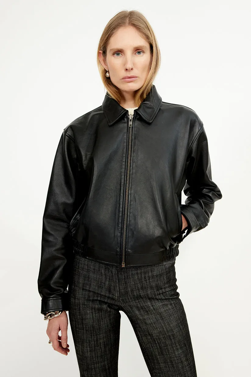 leather bombers fresca sold by Musier Paris