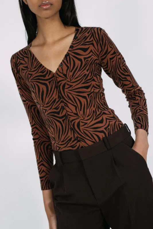 mora cardigan sold by Musier Paris