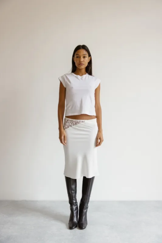 Satin skirt Trimiti  sold by Musier Paris