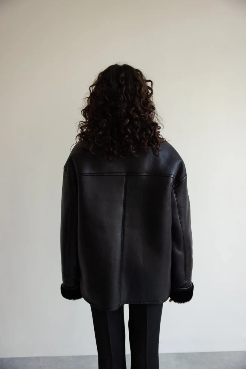 Shearling Jacket clem sold by Musier Paris product image thumbnail 5