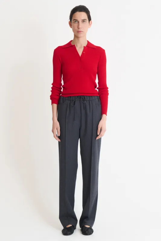 Sora Grey Trousers made by Musier Paris