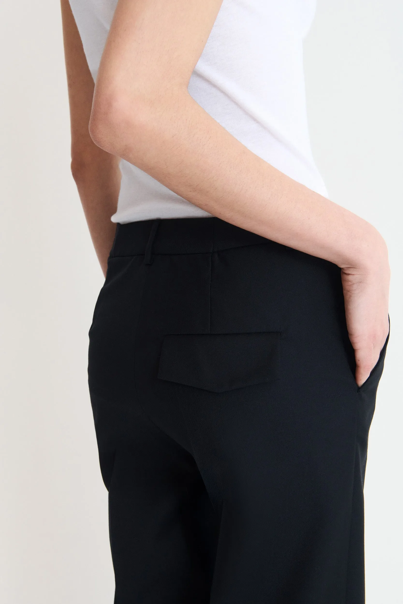 Halo Black Trousers sold by Musier Paris product image thumbnail 2