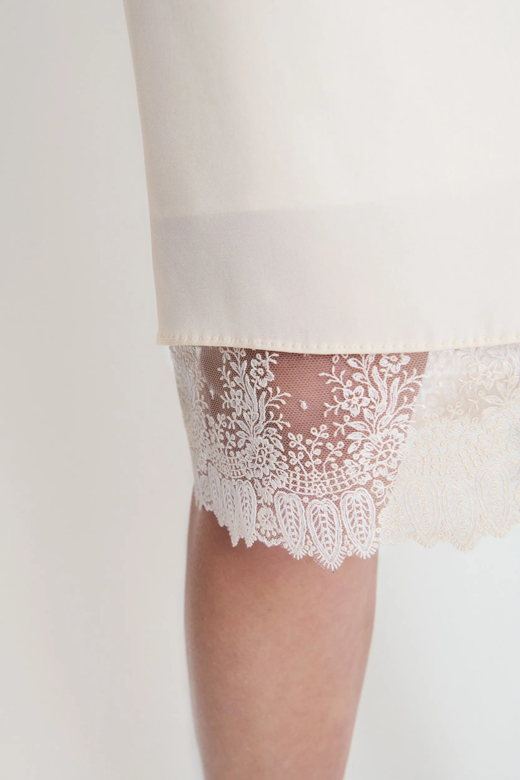 Zakynthos Ecru Skirt sold by Musier Paris product image thumbnail 2