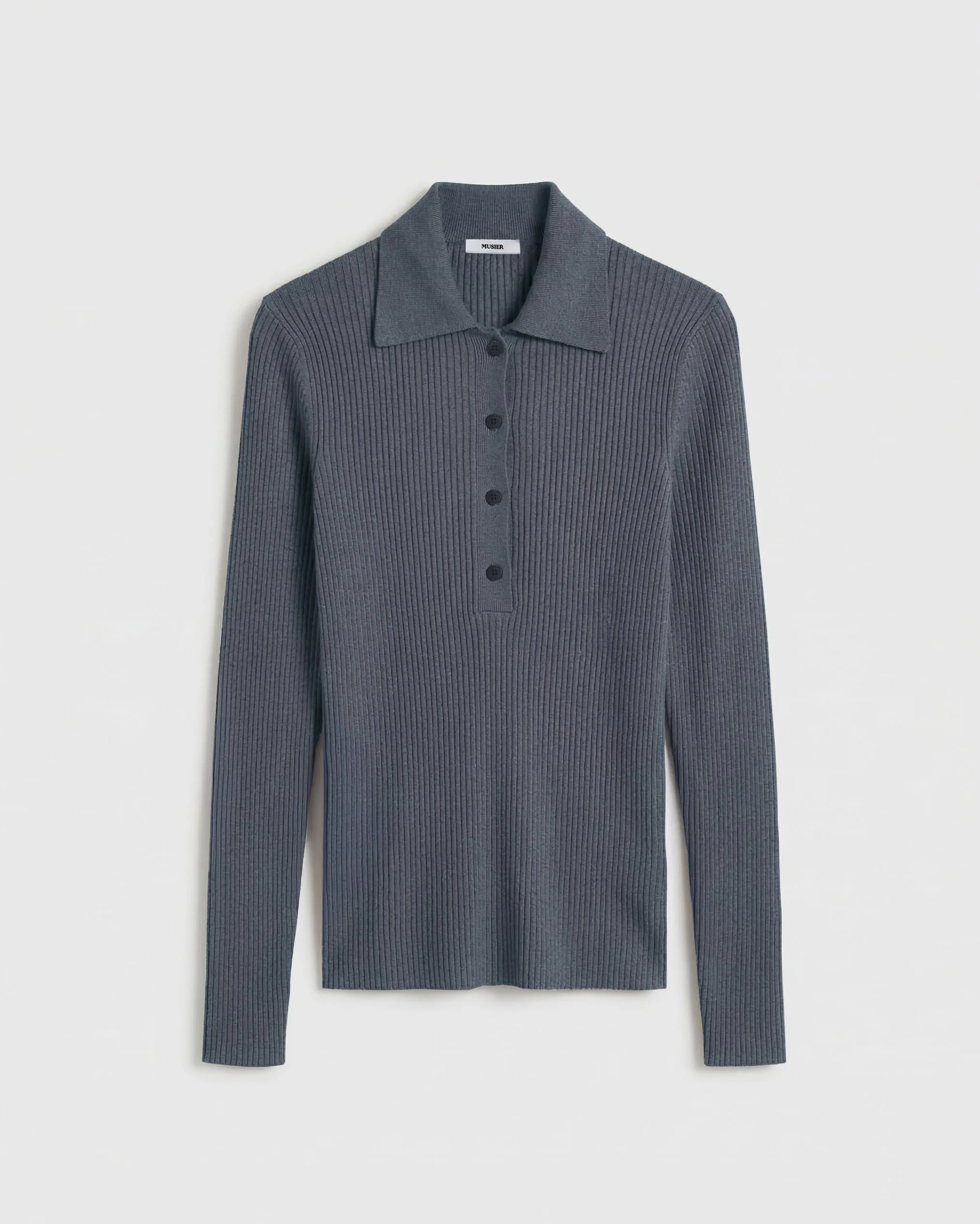 Grey Ecume Polo sold by Musier Paris product image thumbnail 5