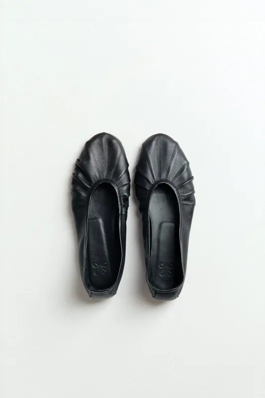 Black Ballerina Shoes made by Musier Paris