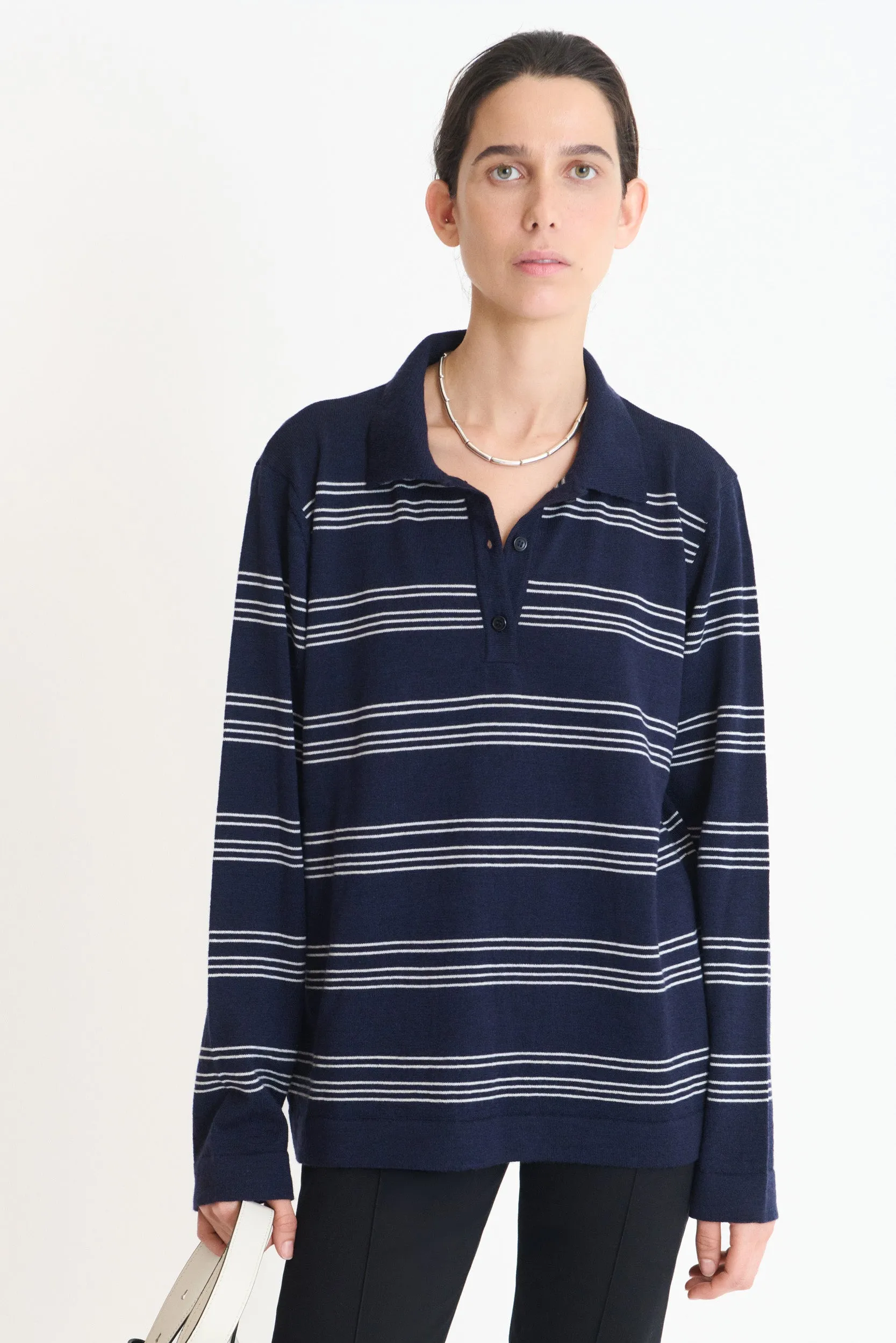 Striped Sookie Polo sold by Musier Paris product image thumbnail 2