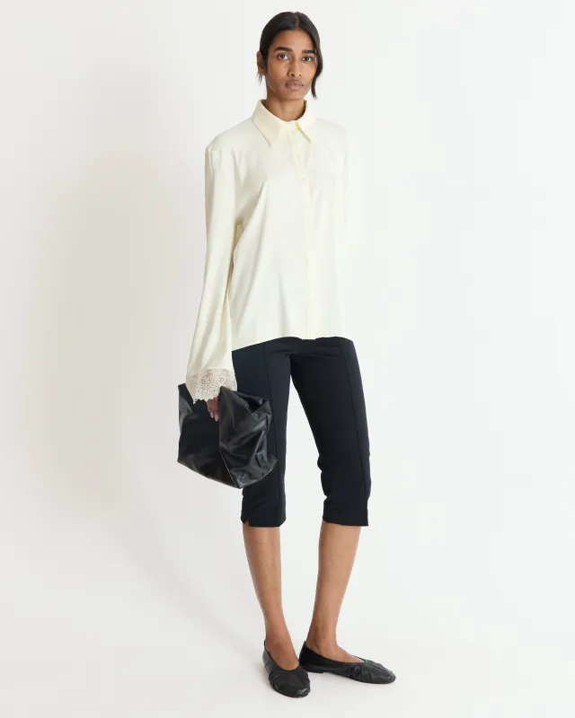 Ecru Aube Blouse made by Musier Paris
