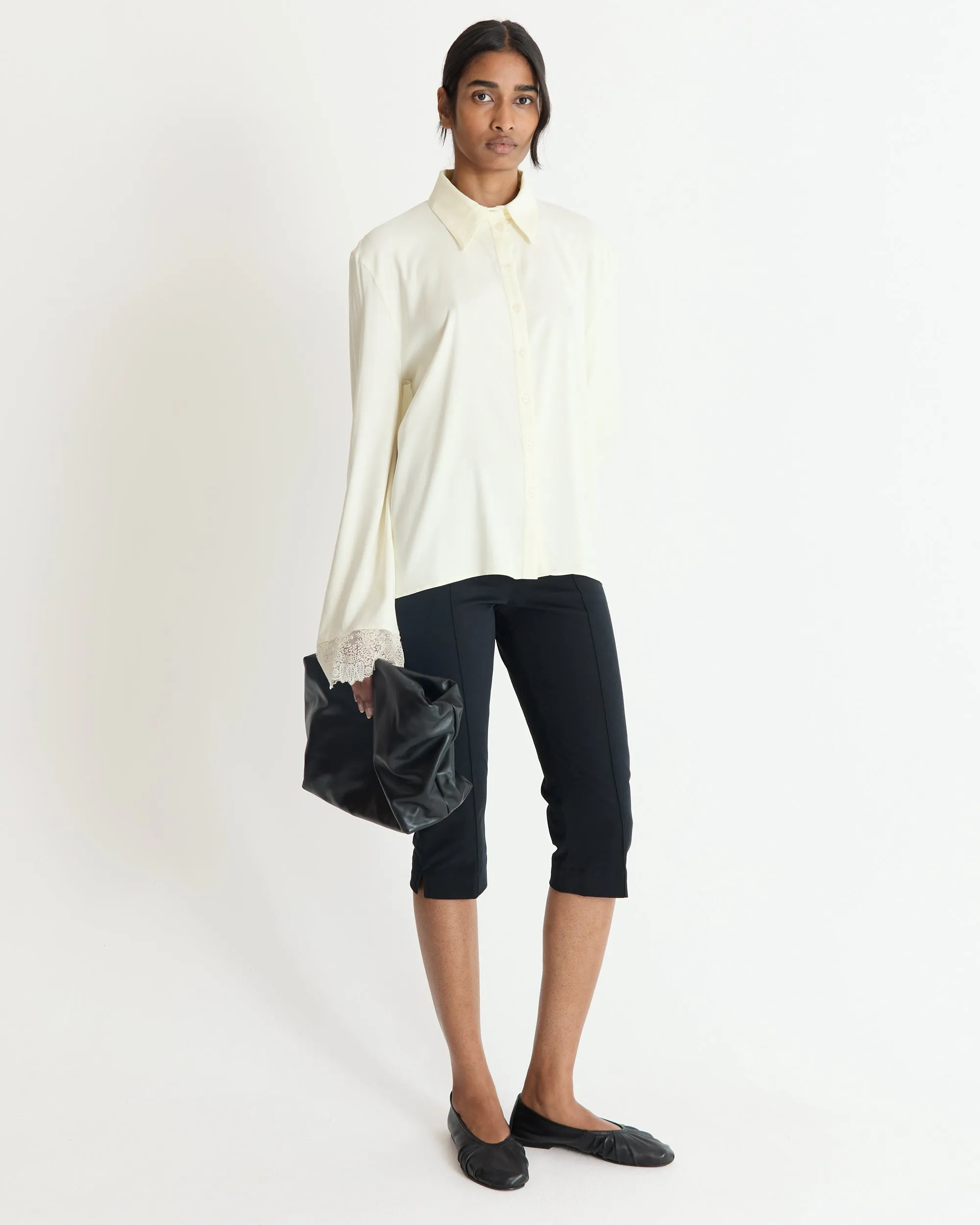 Ecru Aube Blouse sold by Musier Paris