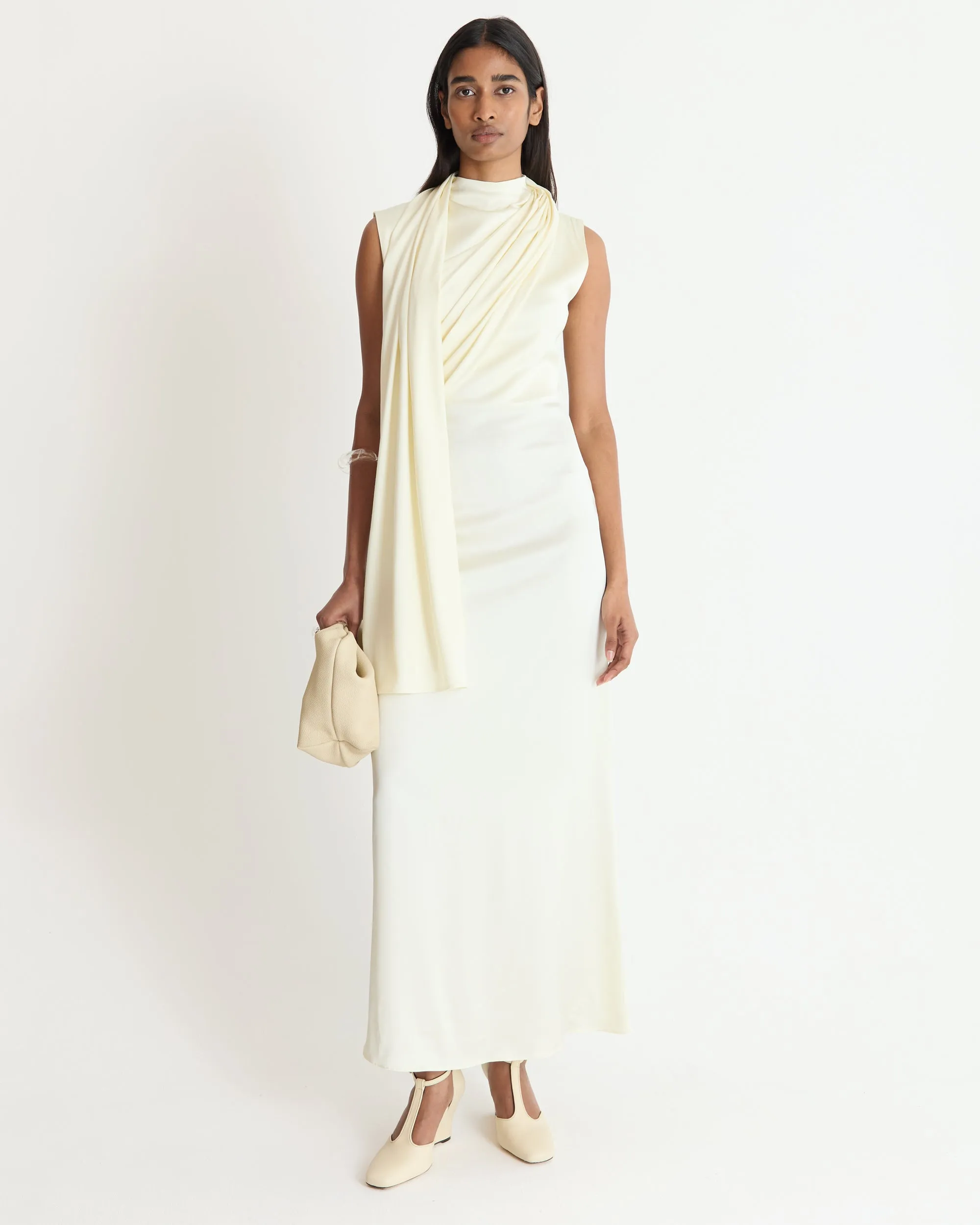 Sillage Champagne Dress sold by Musier Paris