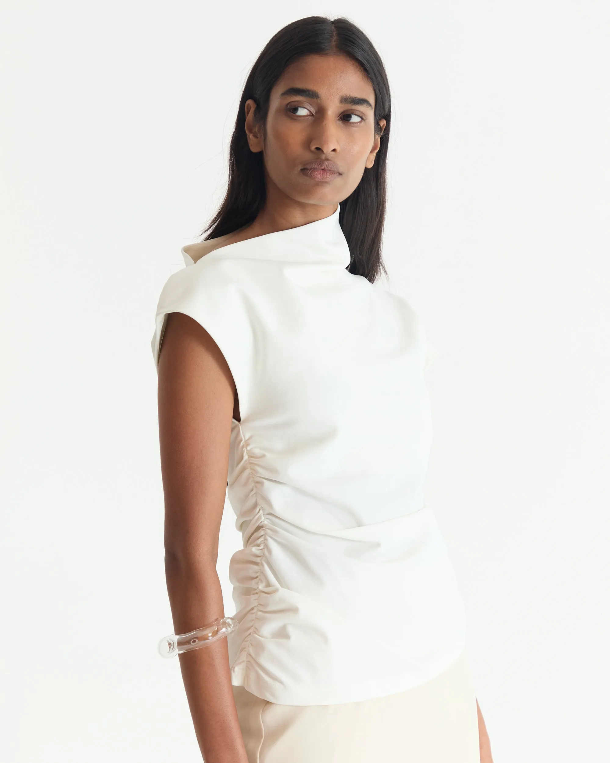 Ecru Abelina Top sold by Musier Paris product image thumbnail 5