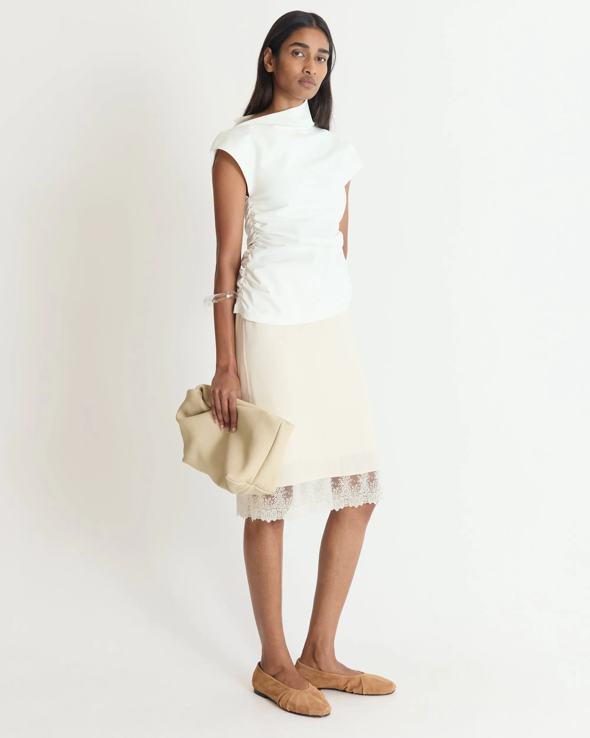 Ecru Abelina Top sold by Musier Paris product image thumbnail 2