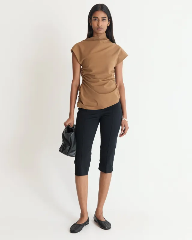 Abelina Hazelnut Top made by Musier Paris
