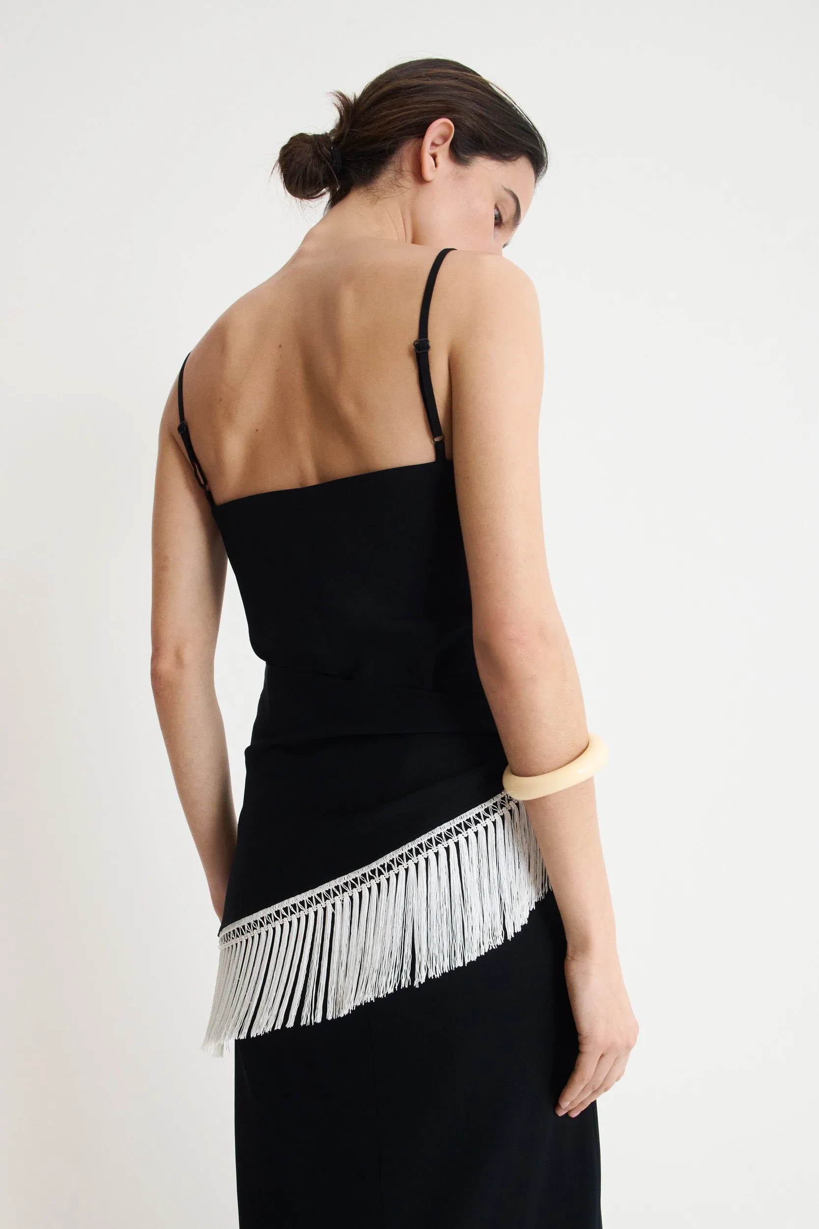 Avola Black Dress sold by Musier Paris product image thumbnail 3