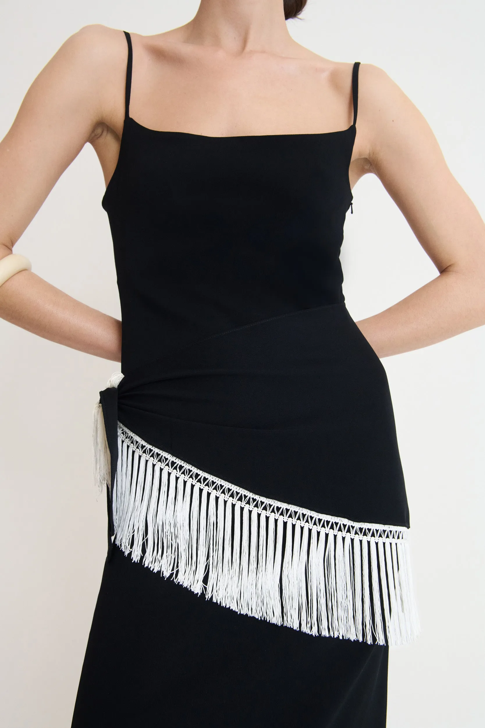 Avola Black Dress sold by Musier Paris product image thumbnail 4