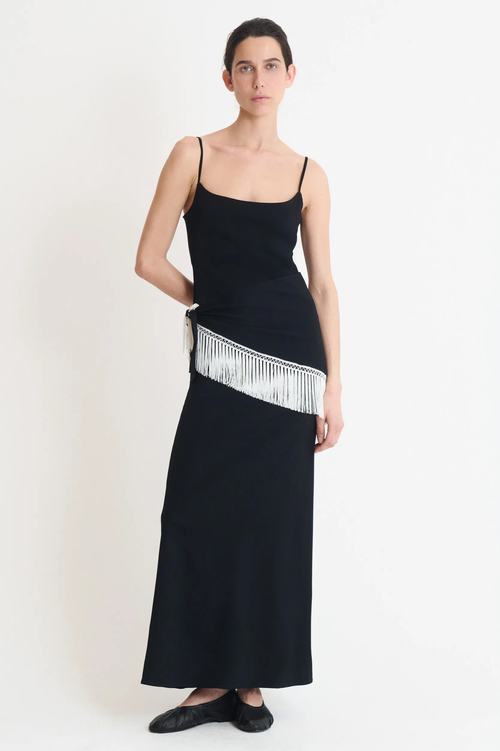 Avola Black Dress sold by Musier Paris