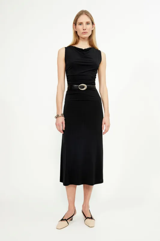 gathered dress nina sold by Musier Paris