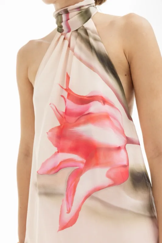 printed halter top pauline sold by Musier Paris