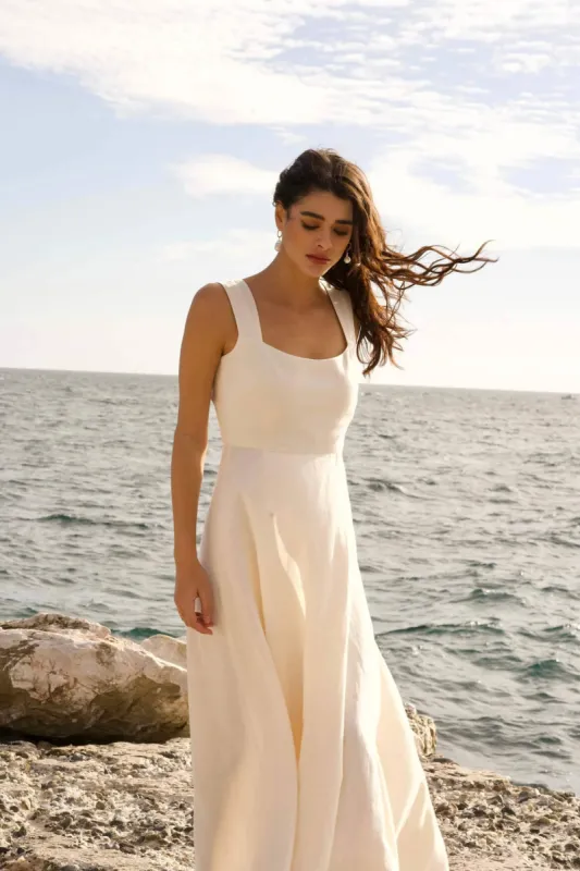 Cezanne Linen Dress sold by GAALA