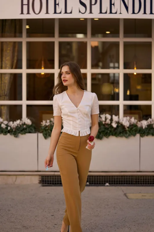 Alyson High-Waisted Pants sold by GAALA