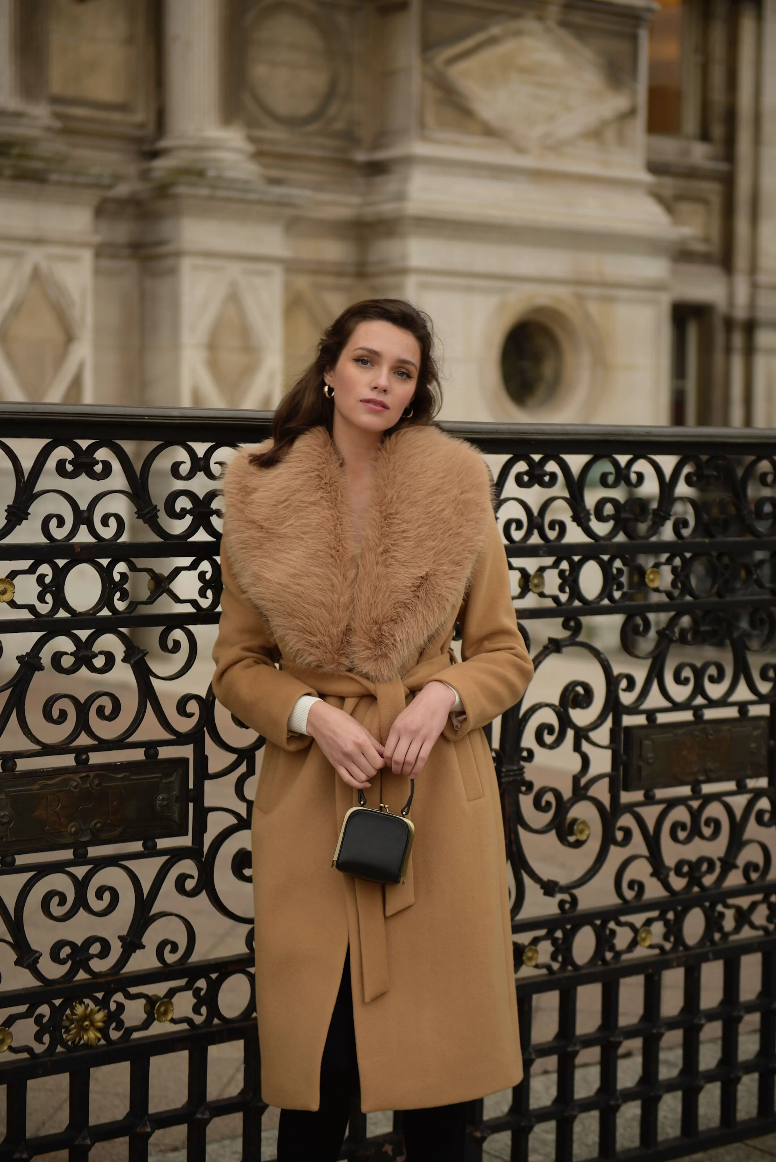 Angelica Wrap Coat sold by GAALA