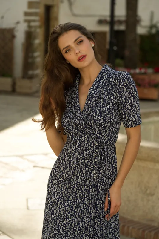 Gracelyn Wrap Dress sold by GAALA