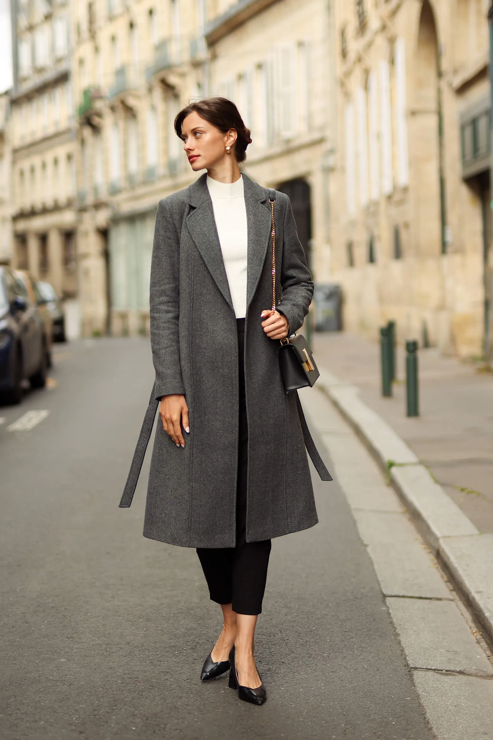 Colette Wrap Coat sold by GAALA product image thumbnail 4