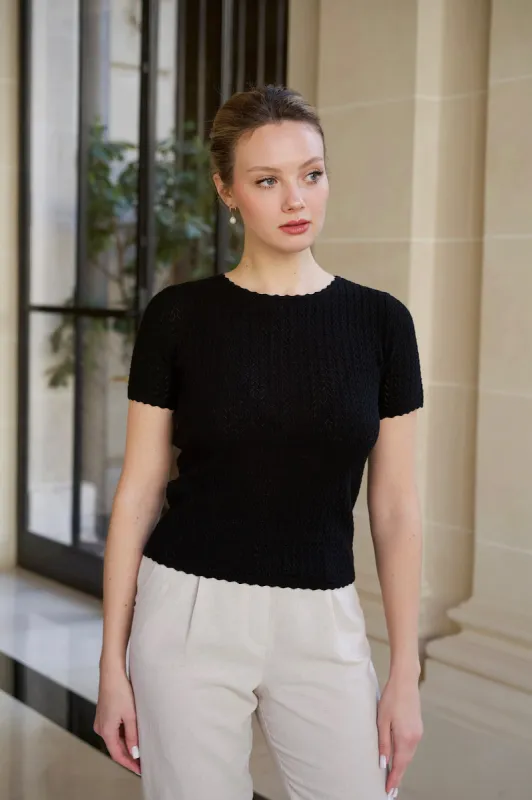 Amy Knit Top sold by GAALA