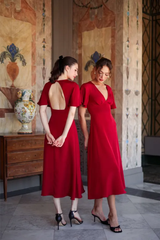 Coralie Silk Dress sold by GAALA