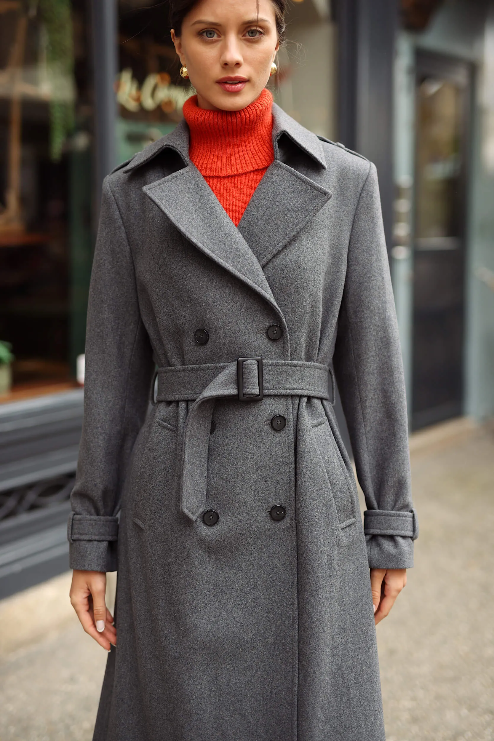 Nicole Wool Coat sold by GAALA product image thumbnail 3