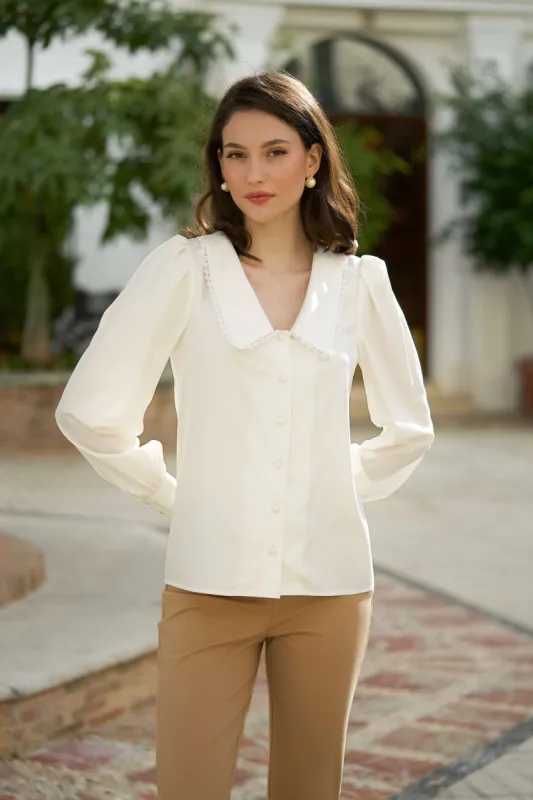Yvette Silk Blouse sold by GAALA