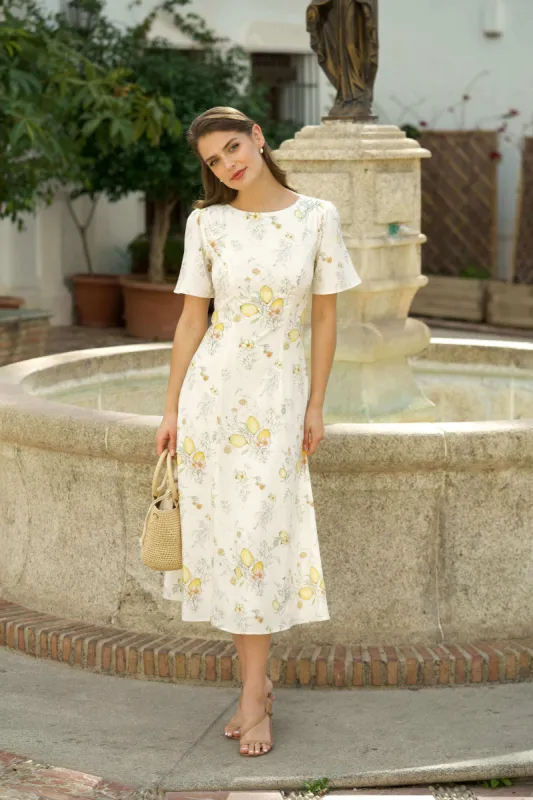 Rosalie Midi Dress sold by GAALA