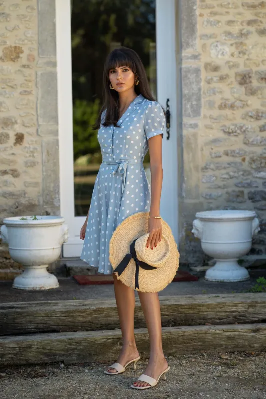 Belle Polka-Dot Dress sold by GAALA