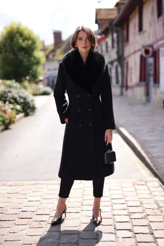 Anna Faux Fur Coat sold by GAALA