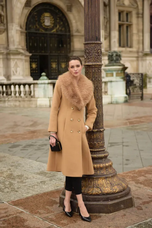 Anna Faux Fur Coat sold by GAALA