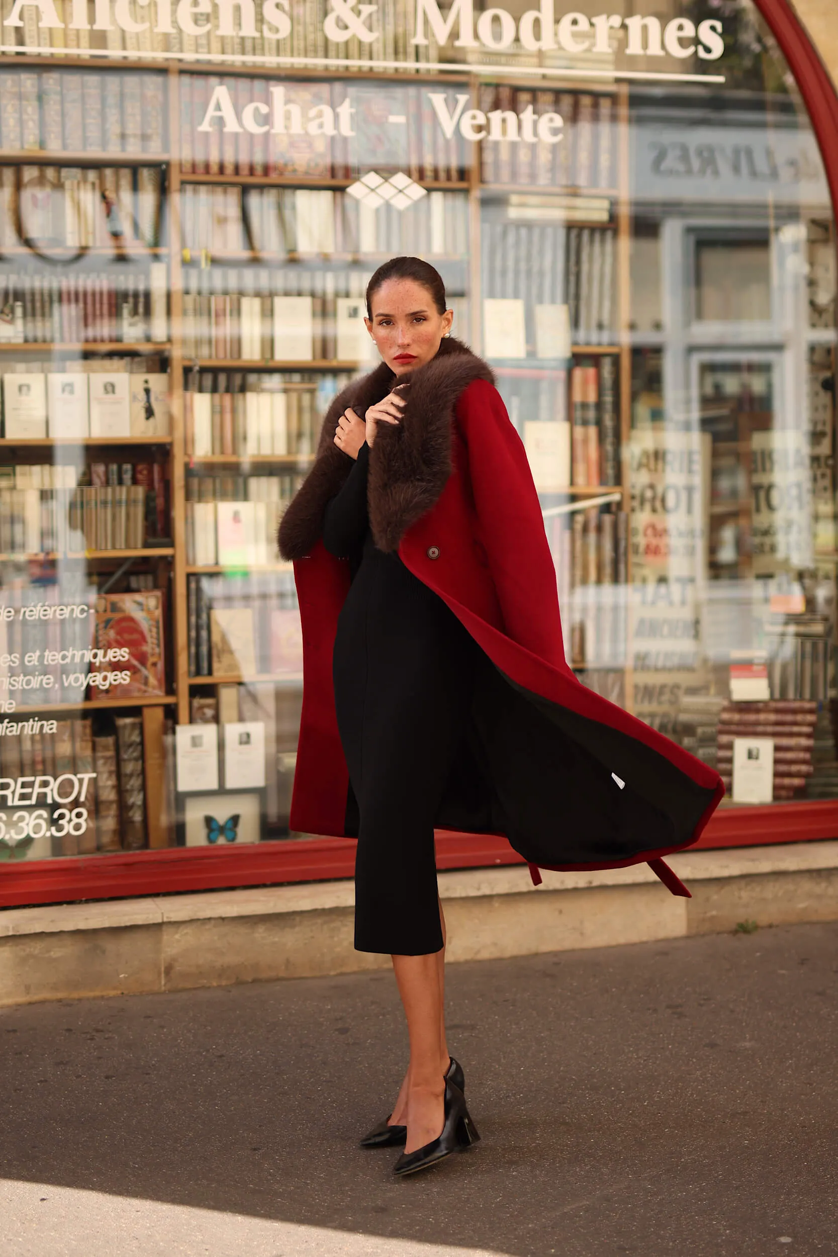 Angelina Faux Fur Coat sold by GAALA product image thumbnail 3