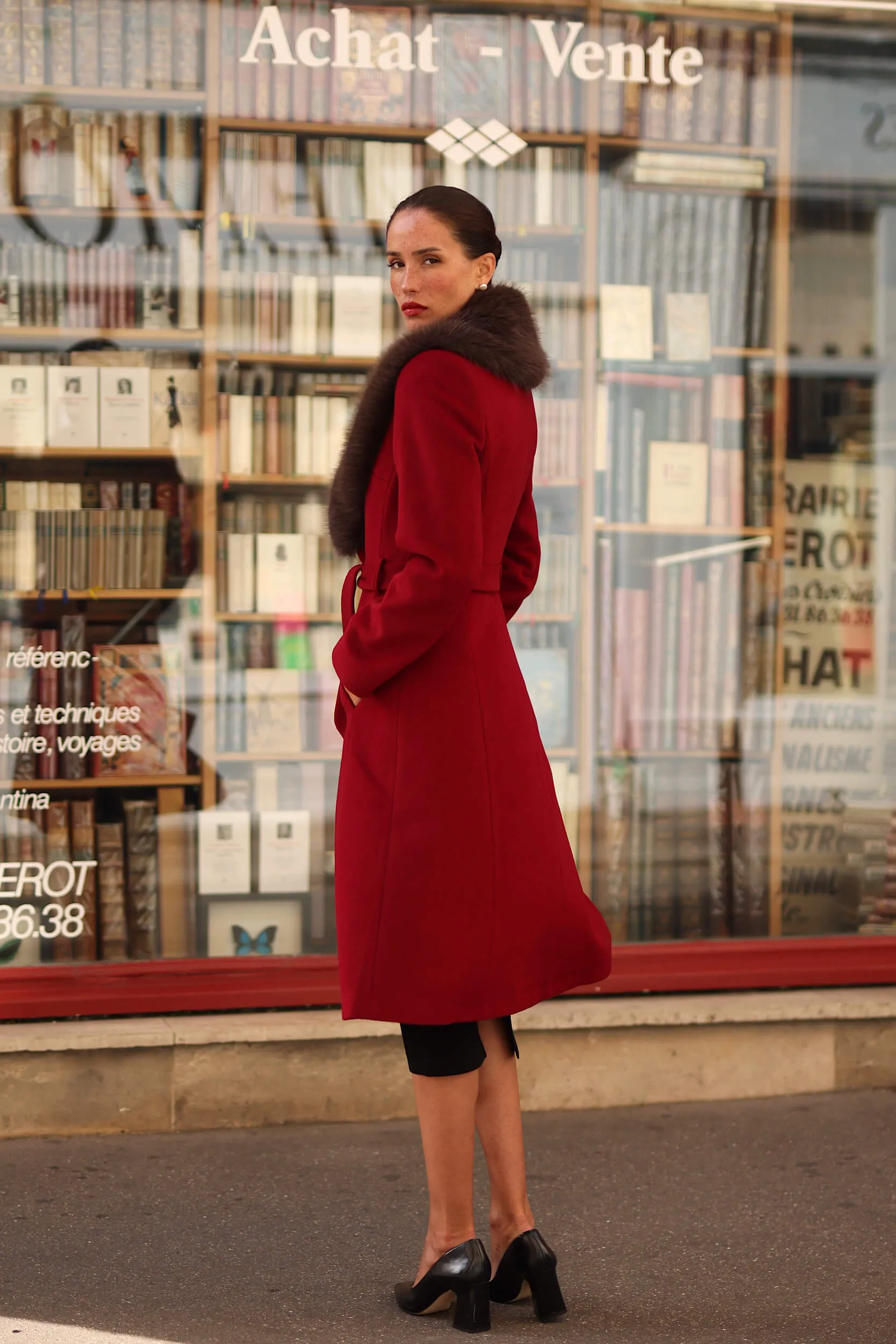 Angelina Faux Fur Coat sold by GAALA product image thumbnail 4