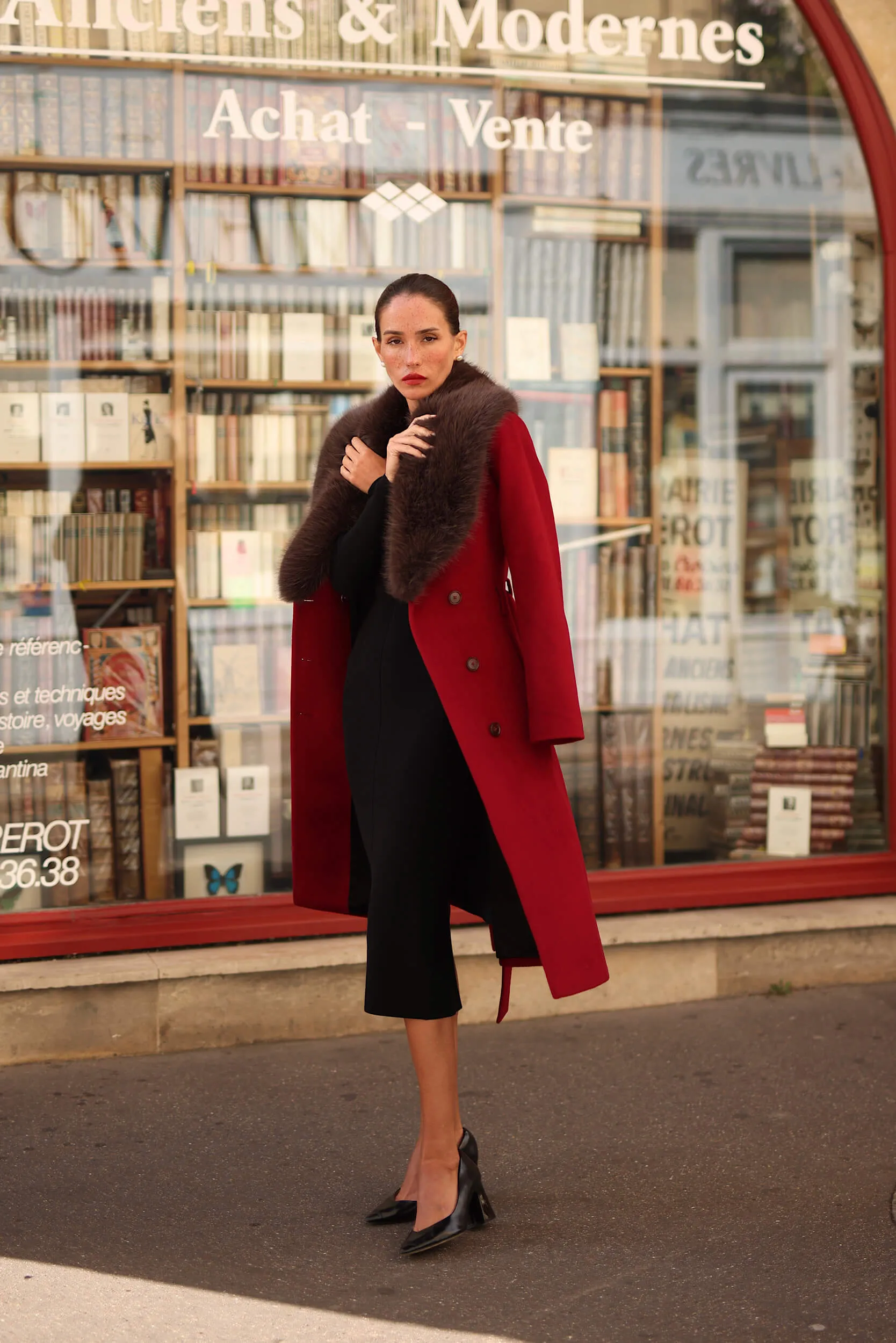 Angelina Faux Fur Coat sold by GAALA product image thumbnail 2