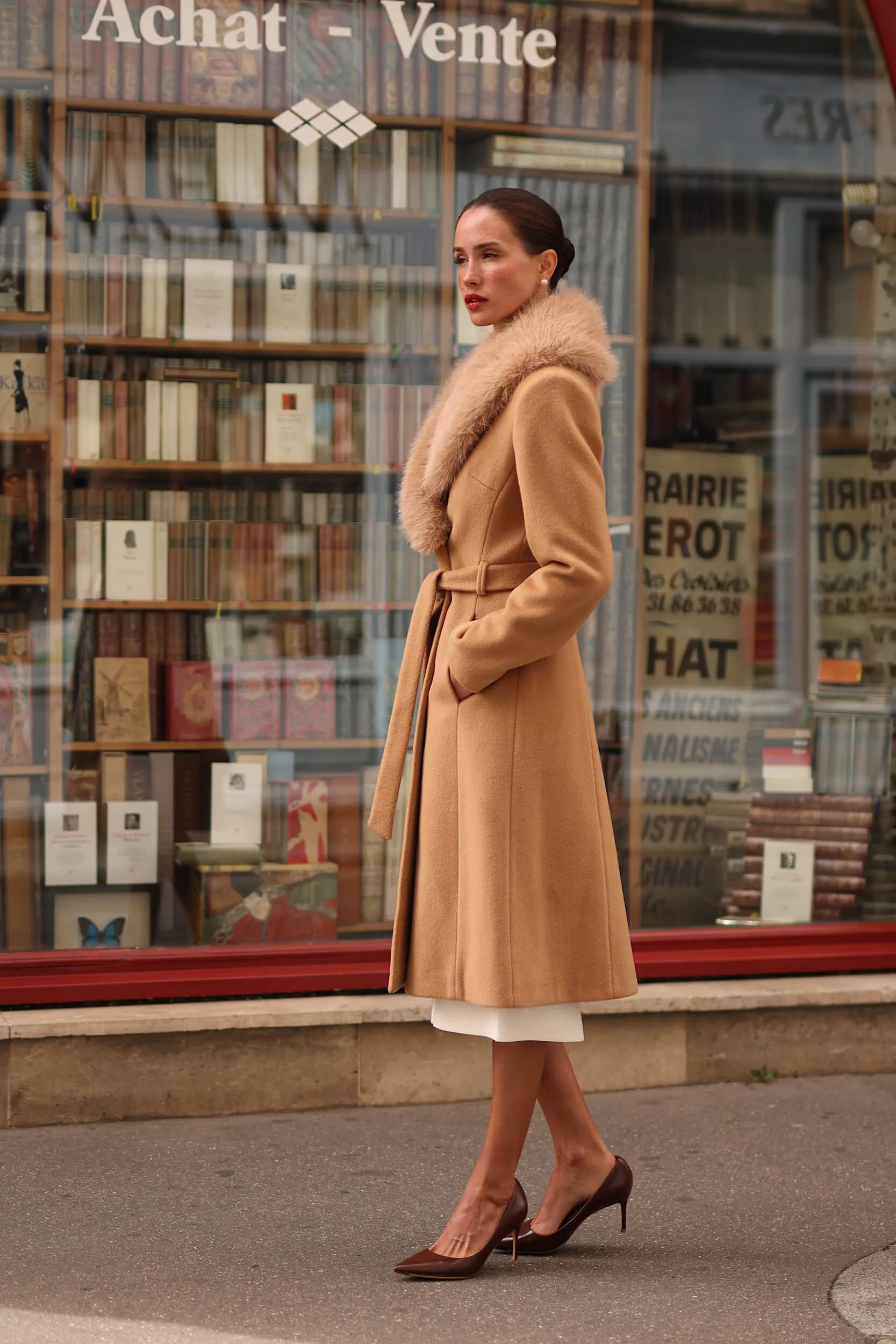 Angelina Faux Fur Coat sold by GAALA product image thumbnail 4