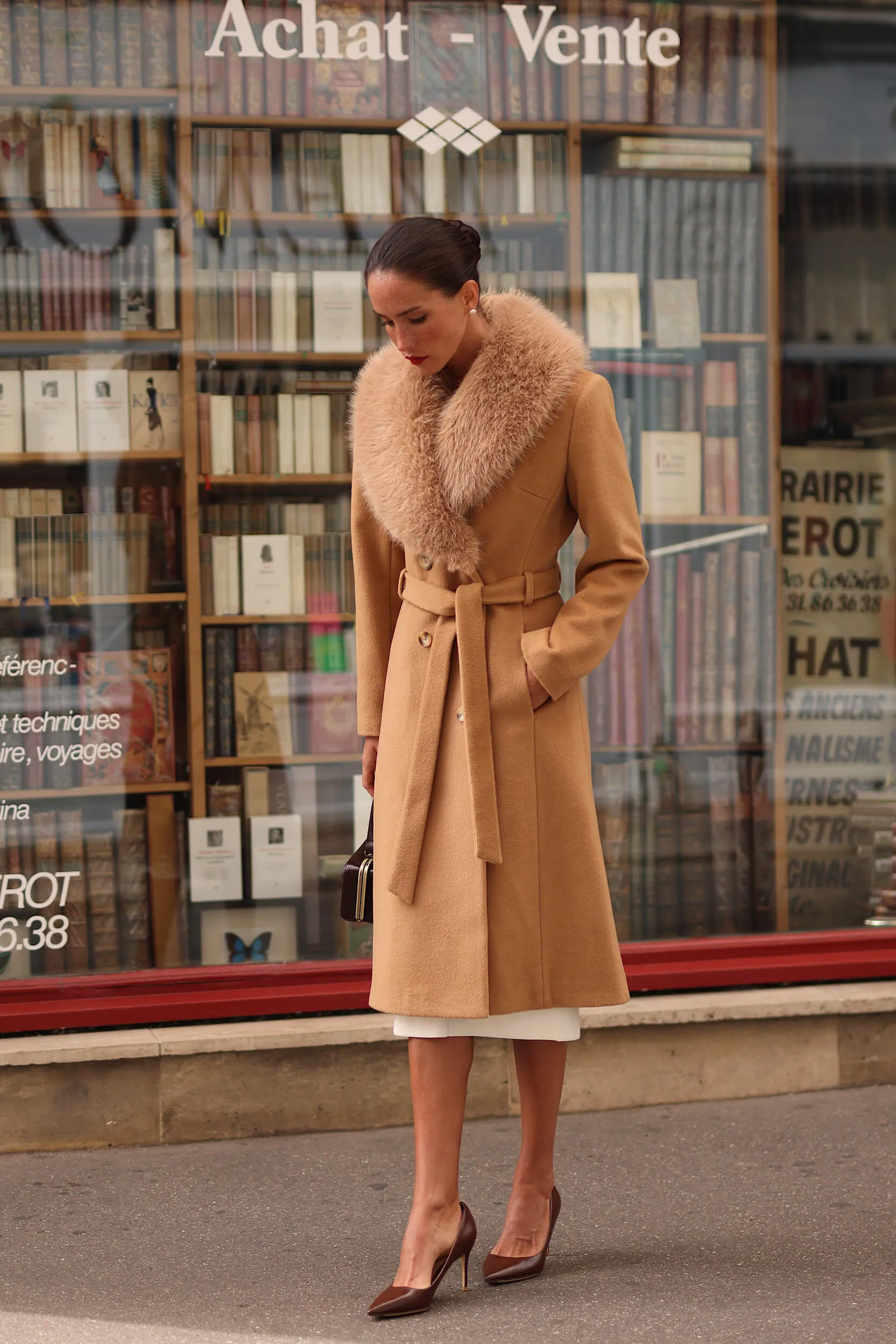 Angelina Faux Fur Coat sold by GAALA product image thumbnail 2