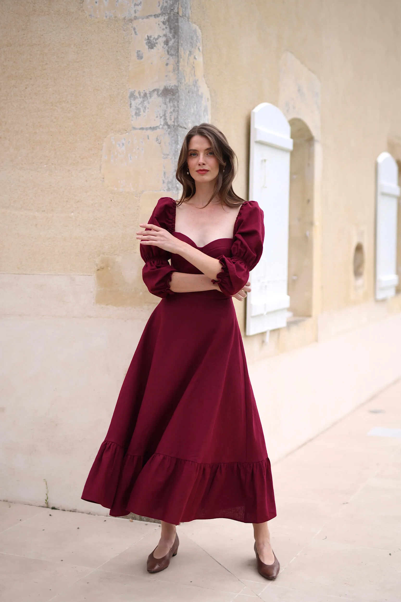 Juliette Linen Dress sold by GAALA product image thumbnail 3